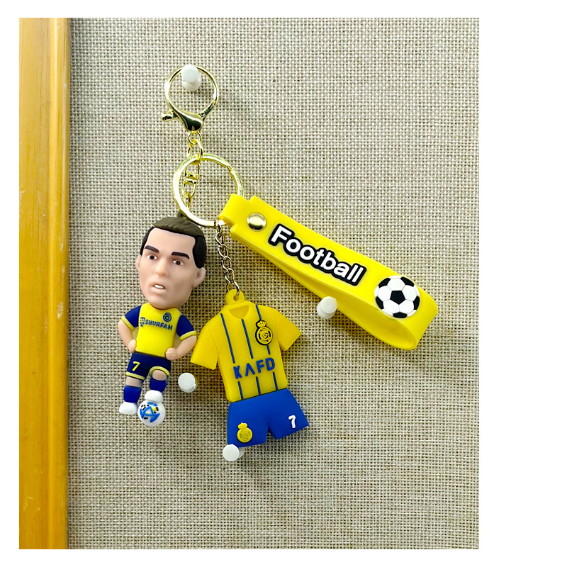 Doll, keychain, football football uniform