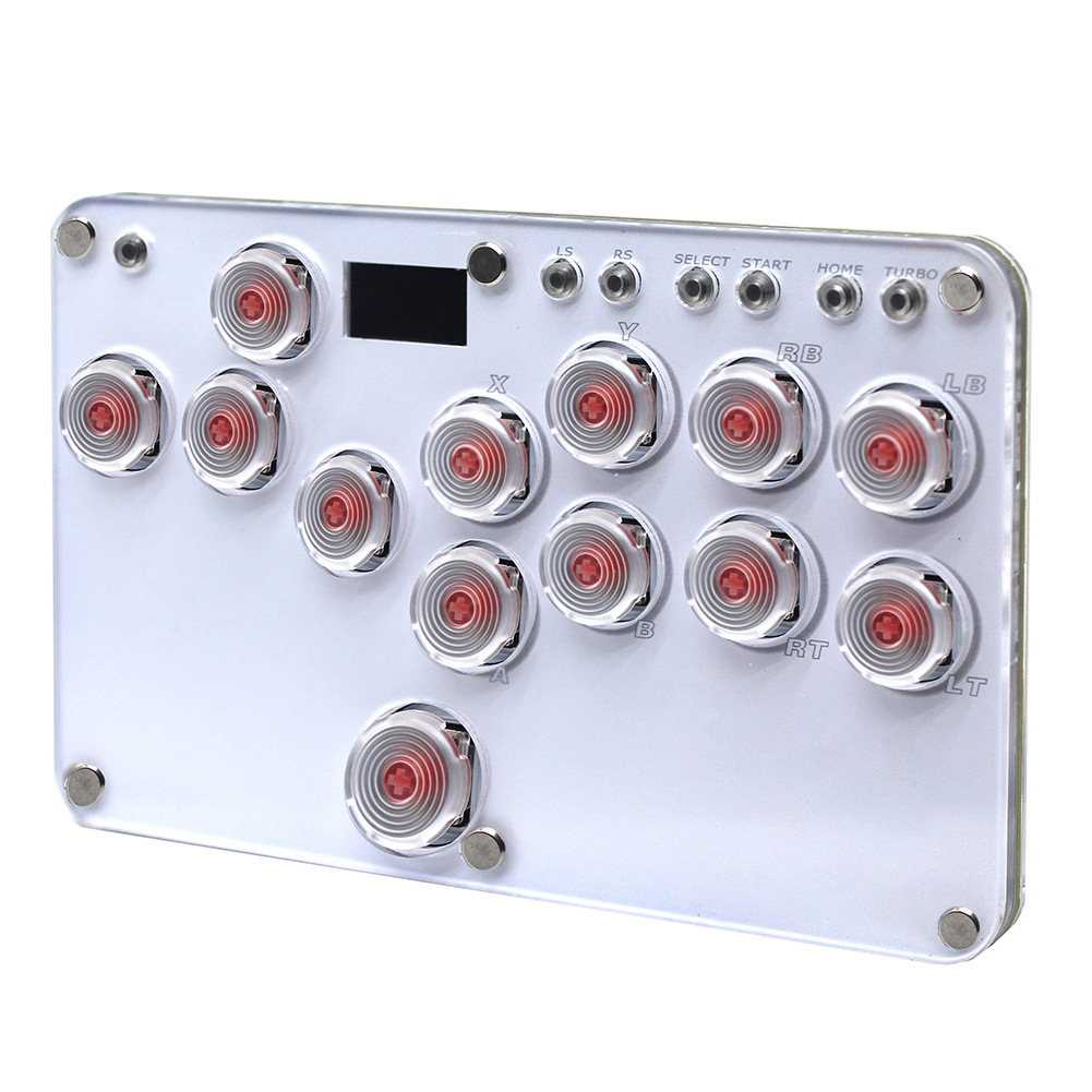 Ultra-Delgado mudo HitBox SOCD controlador de soporte de PC PS4 STEAM juego de lucha teclado Street Fighter 6