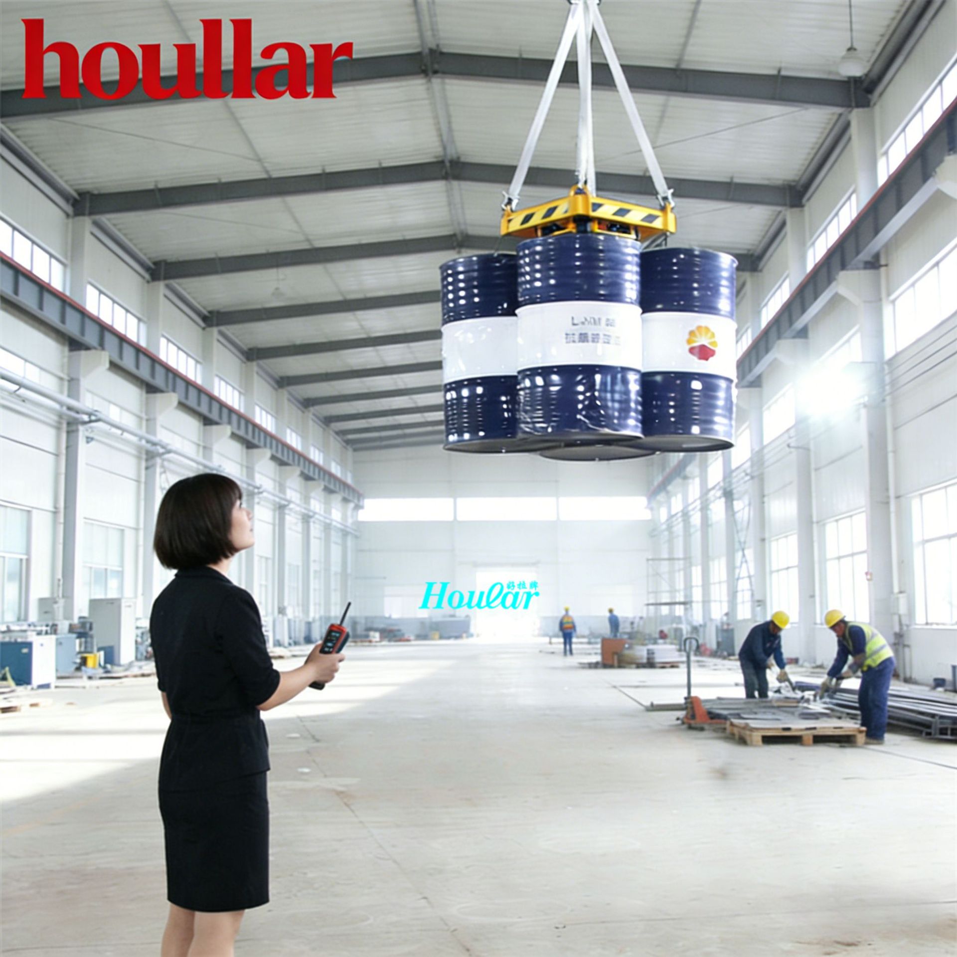 现货供应TY4/YL4吊车叉车四桶夹油桶吊具鹰嘴起重器夹具铁塑料桶