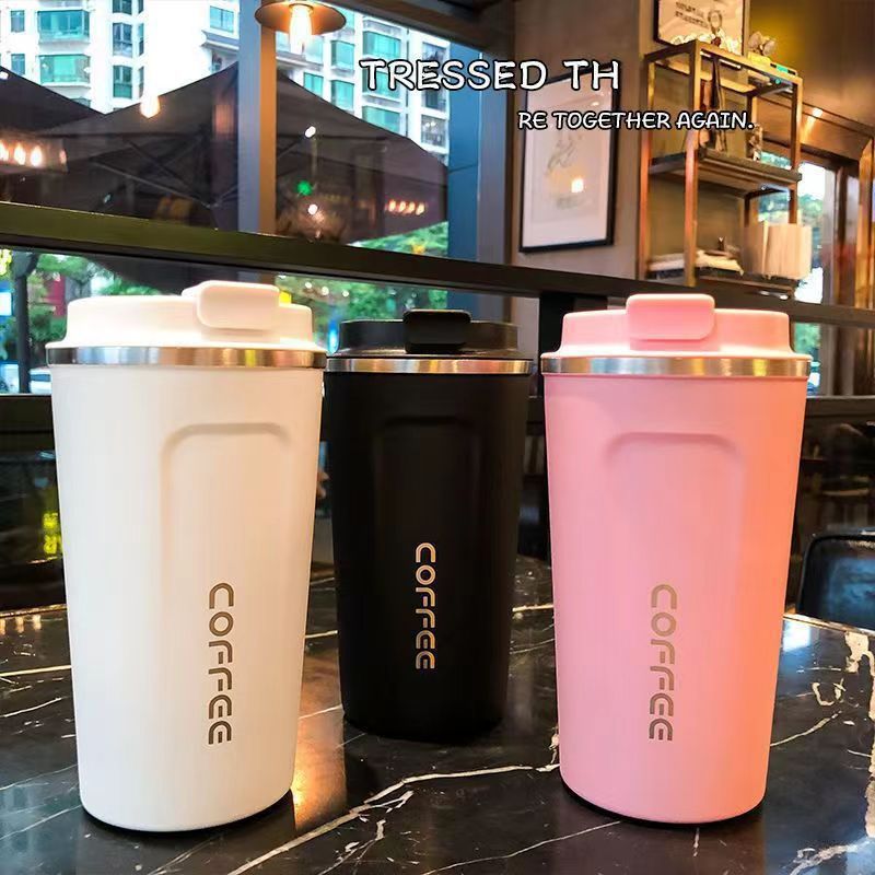 高颜值304不锈钢二代咖啡杯便携式保温杯创意简约车载水杯新批发|undefined
