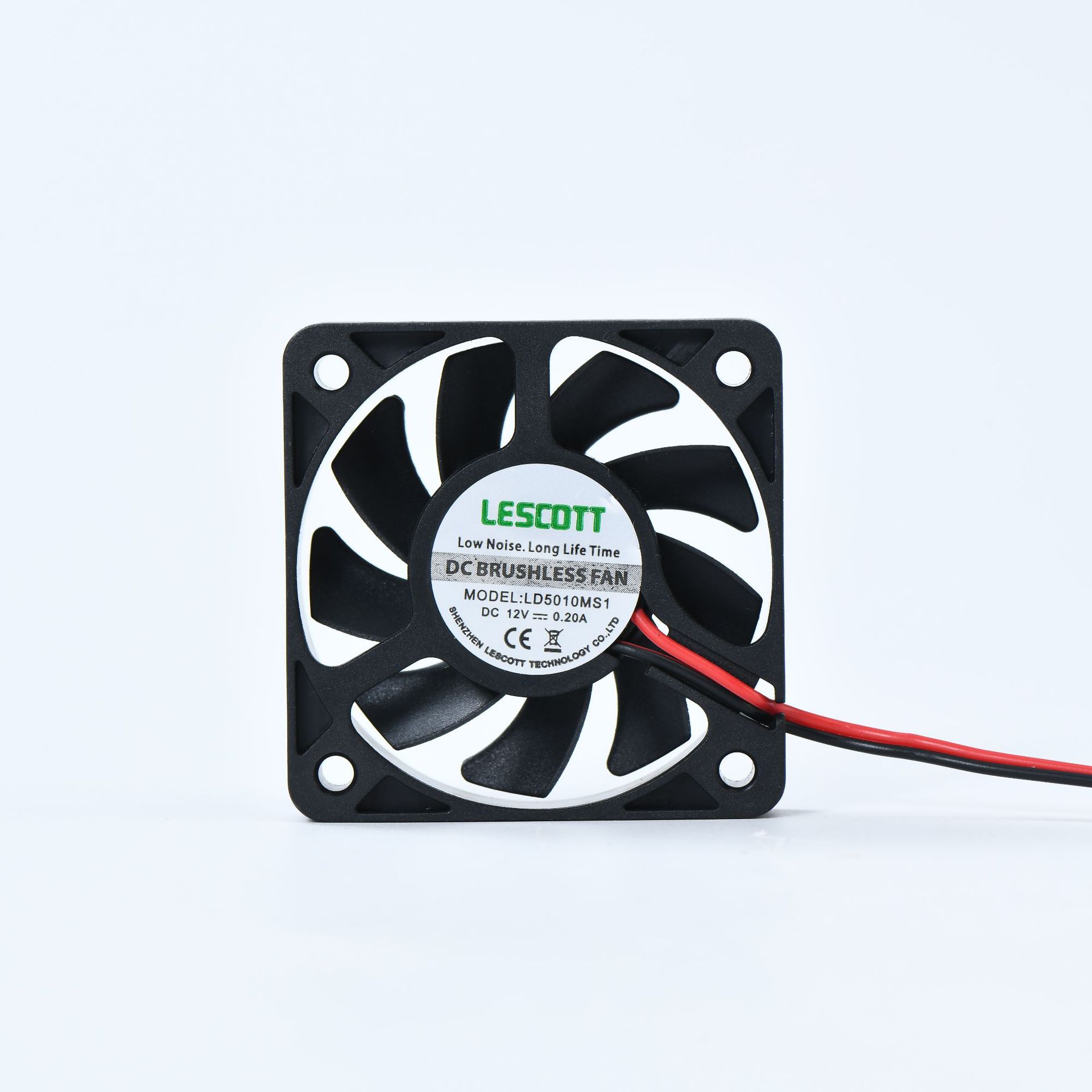 5010方框风扇5V12V防水静音散热风扇空气净化器香蕉机工业风扇