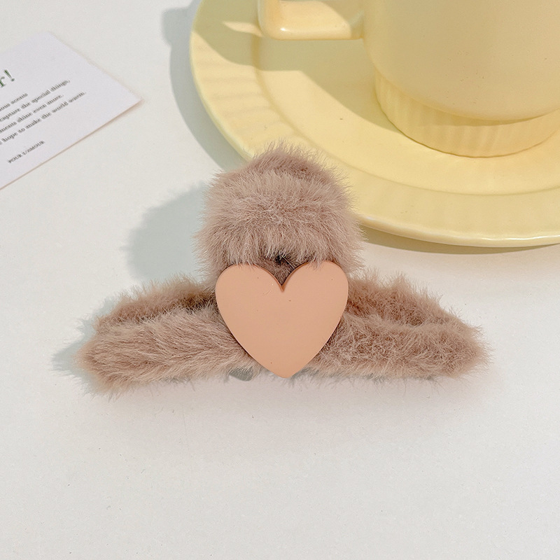 Accesorios para el cabello de pinza de tiburón de acrílico grande de Corea, clip de agarre para el cabello de disco simple, tocado de horquilla de cabeza femenina al por mayor