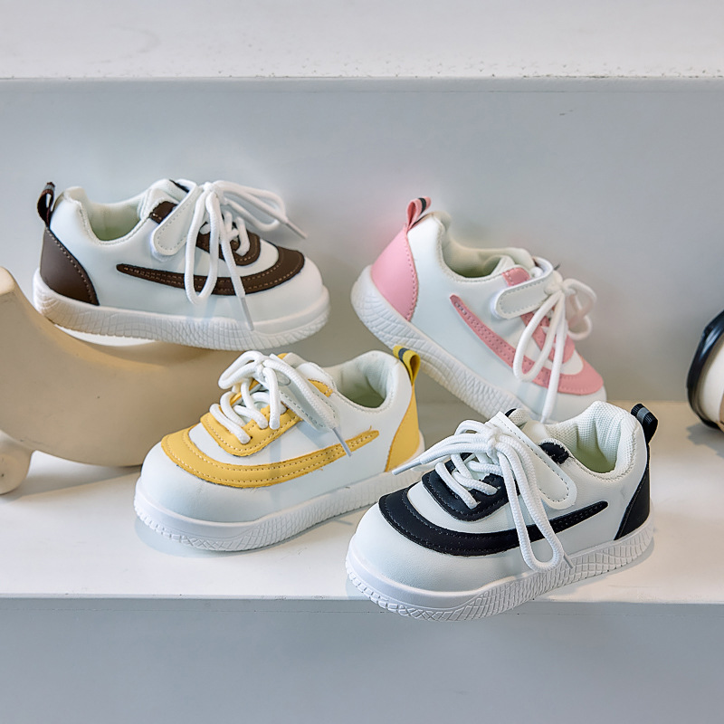 2025 nueva tendencia baja zapatos infantiles zapatos bebés zapatos deportivos casuales zapatos de skate transfronterizos