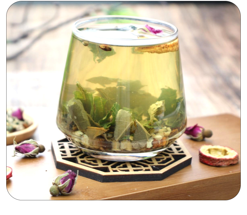 Huo Ma Ren Cassia Hawthorn Lotus Leaf Blend Tea 100g Cold Brew Herbal Tea Bags preparation