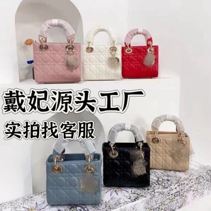 High-End Version Women's Handbag with Three, Four, or Five Compartments, Quilted Small Square Bag, Fashionable and Versatile Lady Dior Bag, Casual Shoulder and Crossbody Bag High-End Version Women's Handbag with Three, Four, or Five Compartments, Quilted Small Square Bag, Fashionable and Versatile Lady Dior Bag, Casual Shoulder and Crossbody Bag