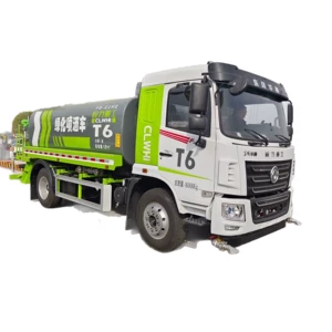 Bələdiyyə sanitar suvarma maşını Dongfeng 12-15 ton, qabaq elektron top quraşdırıla bilər.