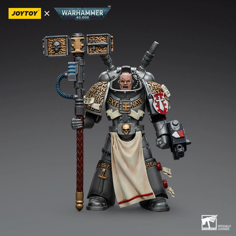 Набор фигурок-актеров (Joytoy) Warhammer 40K Серые рыцари, масштаб 1:18, подвижная штурмовая и перехватная команда