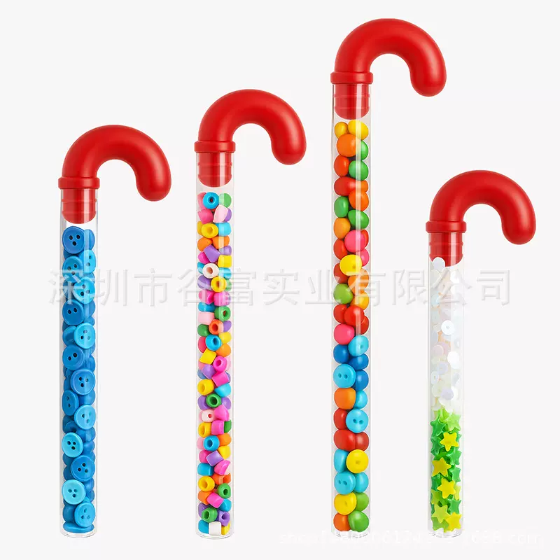 厂家直供275*220MM包装管　圣诞包装透明管　糖果包装管 食品包装