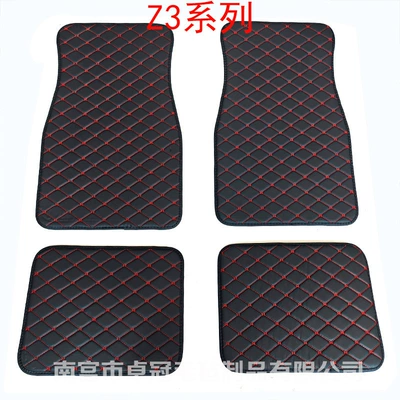 Universal Foot Pad – rudder - z3-big-head-black-red
