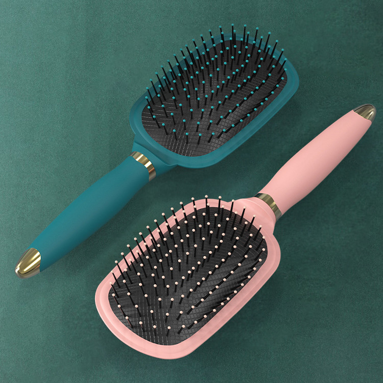 Peine para niñas Peine de cojín de aire Peine para peluquería Peine de bolsa de aire Peine de masaje de cuero cabelludo superior de cráneo alto esponjoso Peine de masaje de cabeza meridiano hogar