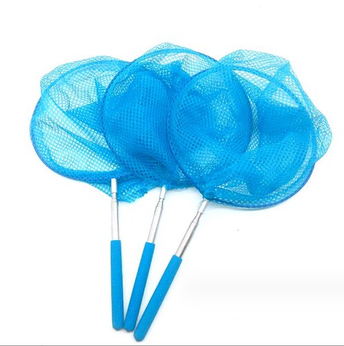 Stainless steel retractable fishing net to catch insects, fishing net, outdoor parent-child water play, children's toys source manufacturer wholesale