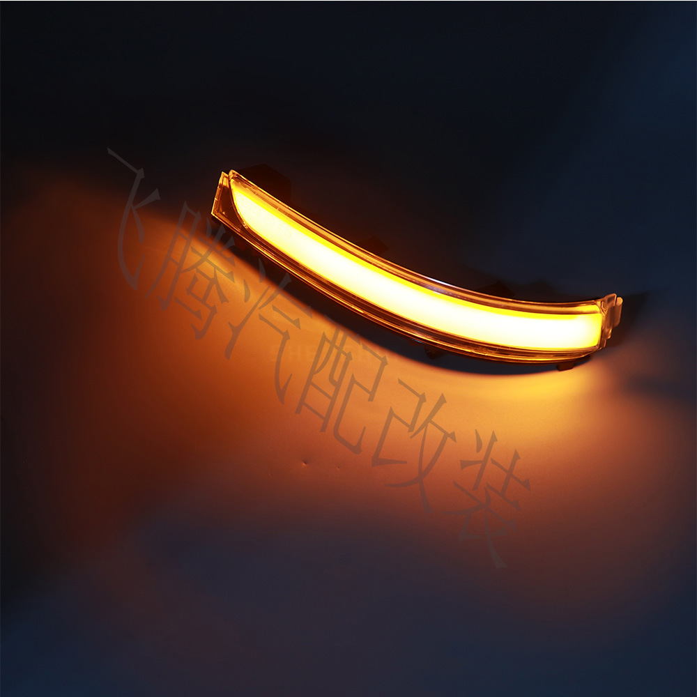 Para Volkswagen GOL G5G6G7G8 Fox Passat B7Polo dinámico agua corriente señal de giro