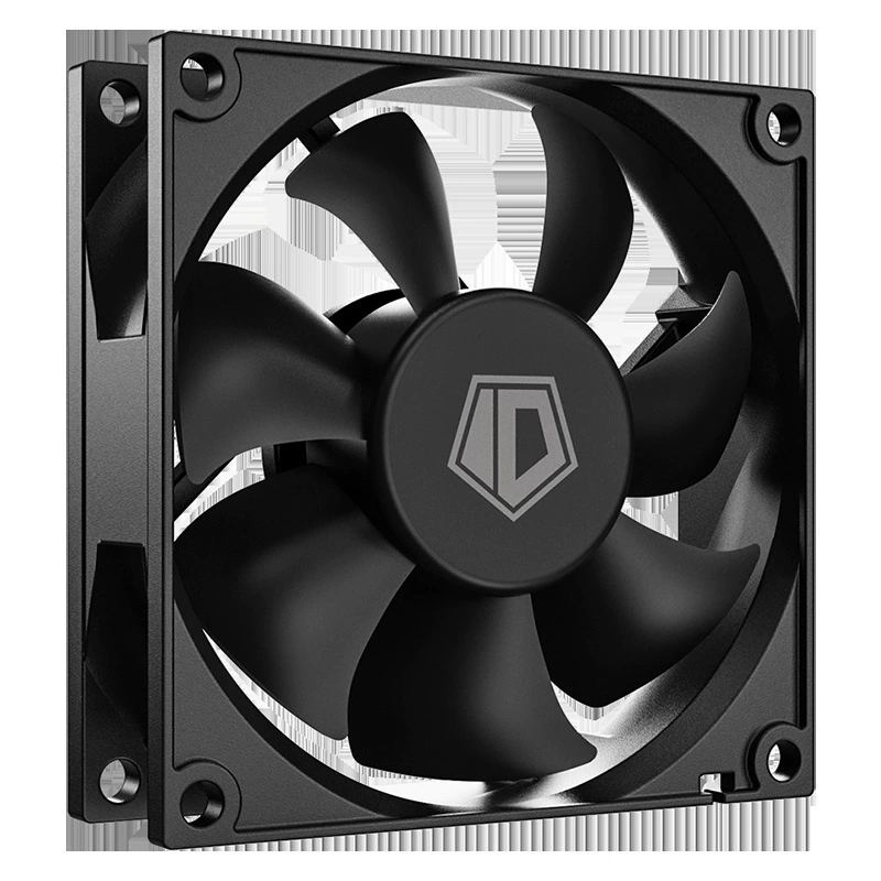 Корпусный вентилятор ID-COOLING NO-8025-SD, 80 мм, 3‑контактный, 2000 об/мин, регулировка DC