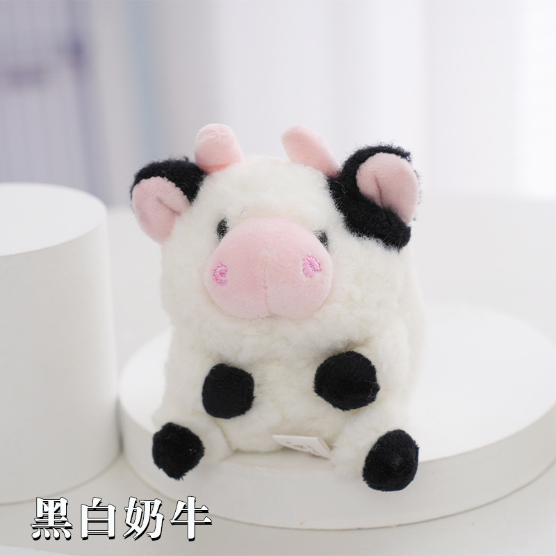 Cow Animal Plush Toy Clothing Backpack Satchel Plush Pendant Ranch Souvenir Doll Cross Border Rag Doll