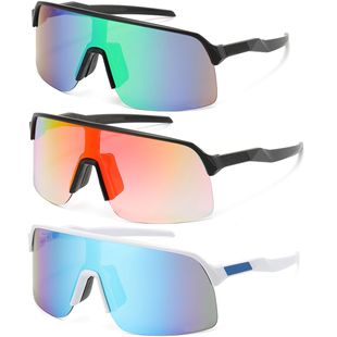 New Cycling Sunglasses for Men and Women, Outdoor Sports Glasses, European and American Fashion Sunglasses, Anti-Uv