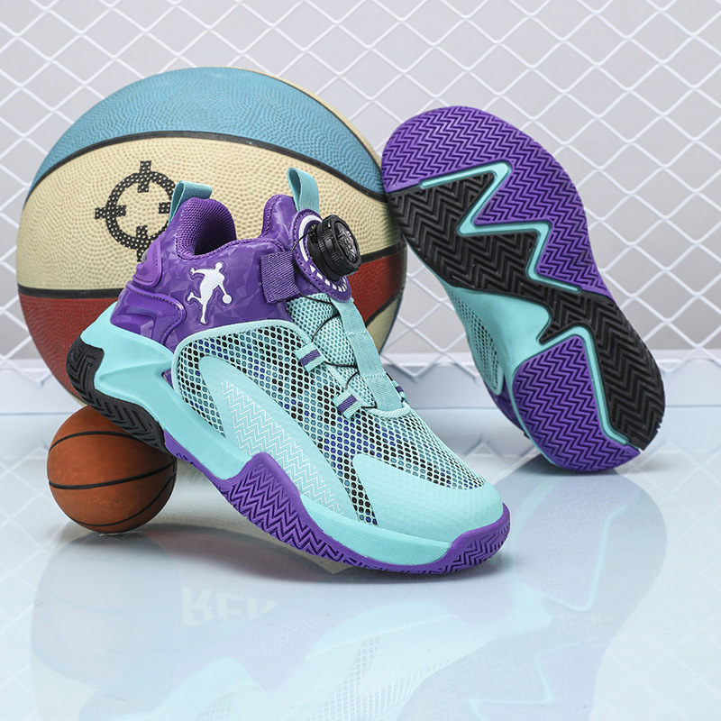 Basketballschoenen voor jongens ademend en antislip_voghion.com