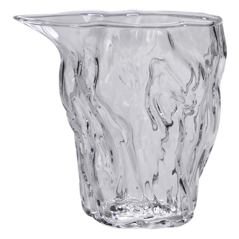 Patrón de martillo maestro Taza justa de vidrio engrosado resistente al calor creativo dispensador de té masculino transparente juego de té de Kung Fu accesorios envío gratuito