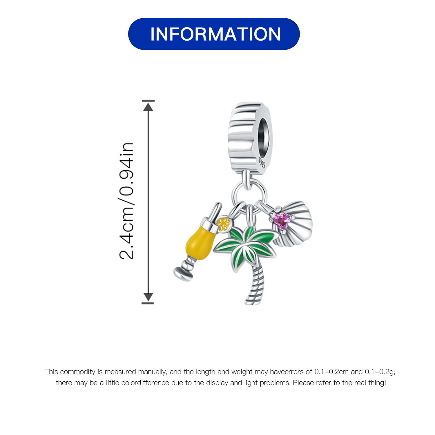 1 Piece 925 Sterling Silver Heart Shape Basketball Anchor Pendant display picture 27