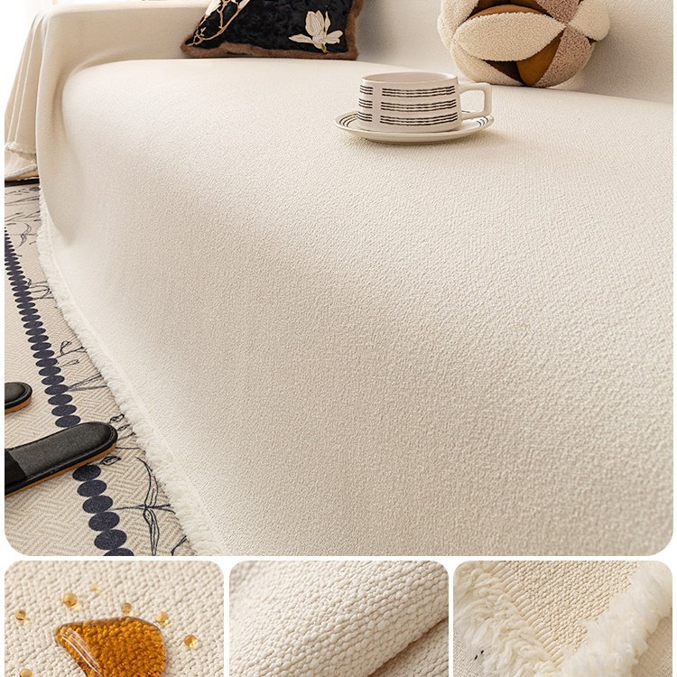 Nuevo estampado en forma de hermosura de cuatro estaciones, almohadilla de sofá de alta calidad, toalla de sofá, toalla de tela, manta de cubierta completa