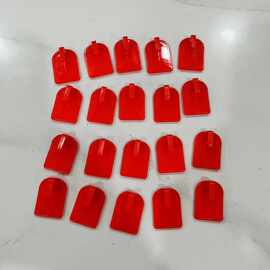 结婚喜庆挂勾子无痕钉门后免打孔粘钩婚庆用品迷你红色塑料小挂钩