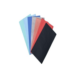 33*33cm Multi-Color Dyed Paper Advertising Wholesale Napkins Hotel Custom Logo for Western Restaurant