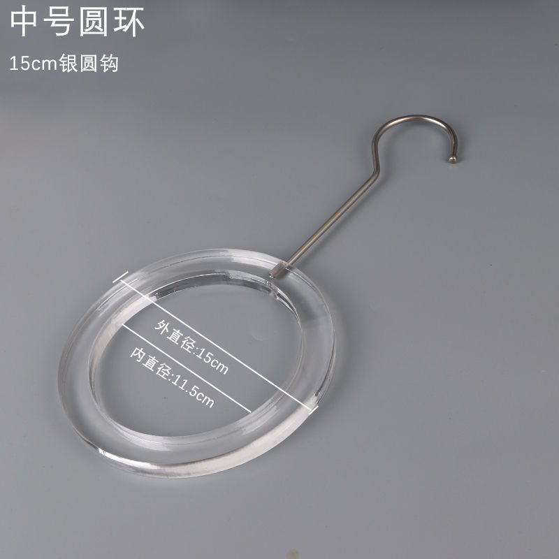 亚克力多功能s挂衣钩透明服装店S勾水晶透明挂衣钩衣架搭配夹代发|undefined