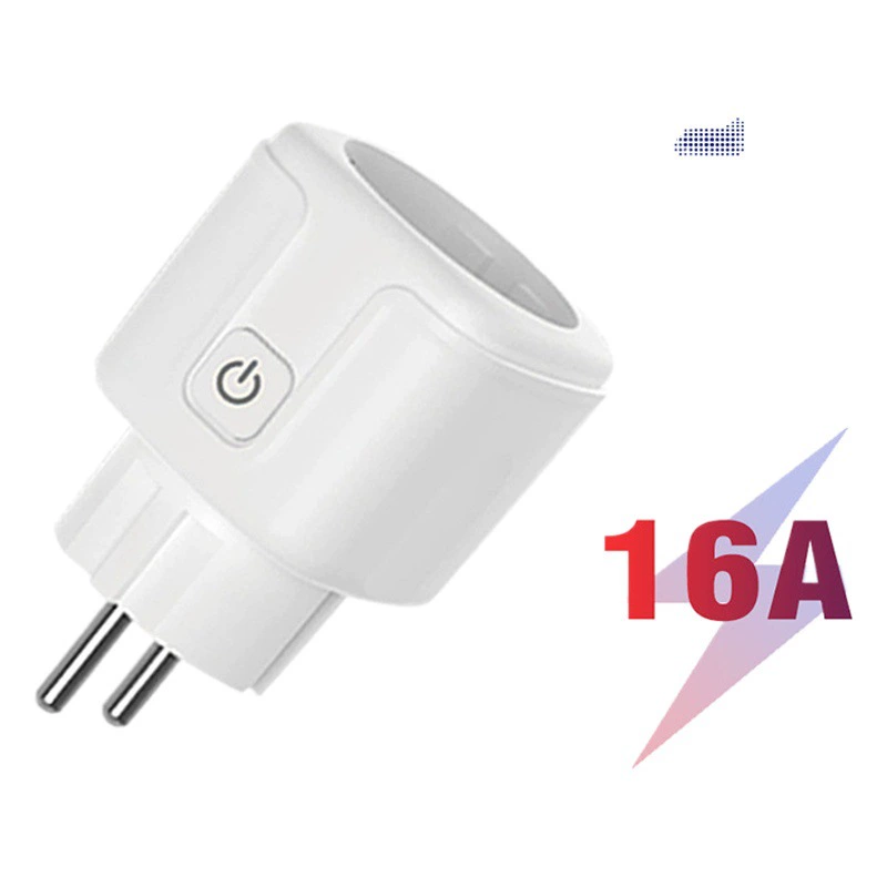 Wi-Fi умная розетка Европейский стандарт приложение для мобильного телефона пульт дистанционного управления синхронизацией Alexa Голосовое управление розетка wifi16A