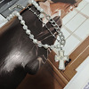 Design accessory from pearl, universal necklace, Japanese and Korean