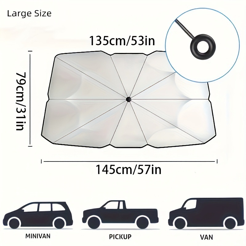 Summer Car Sunshade Pull-Tab Convenient Car-Mounted Front Sunshade Sun Protection and Heat Insulation Car Sunshade Curtain Wholesale