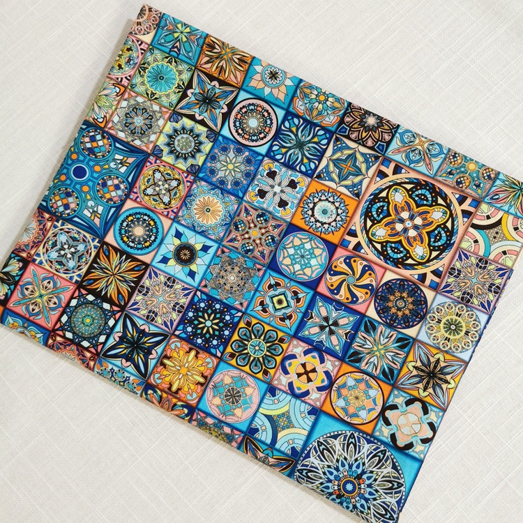 폭 1.1 미터 No.5 면 맞춤 수제 무지 천