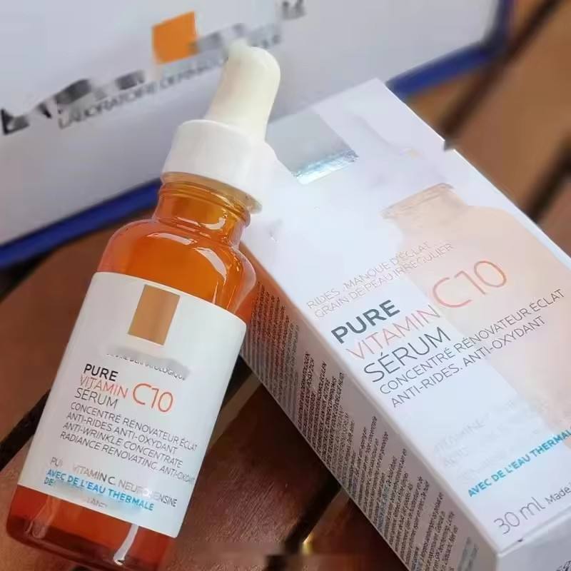フランスの 3 酸ピーリング スモール ブルー ボトル アクネ クリアリング グリーン ボトル C10 B3 パープル ナイアシンアミド リペア スキン エッセンス|undefined