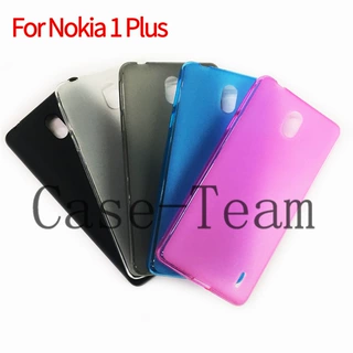 适用于诺基亚Nokia 1 Plus手机套磨砂壳保护套手机壳布丁套素材