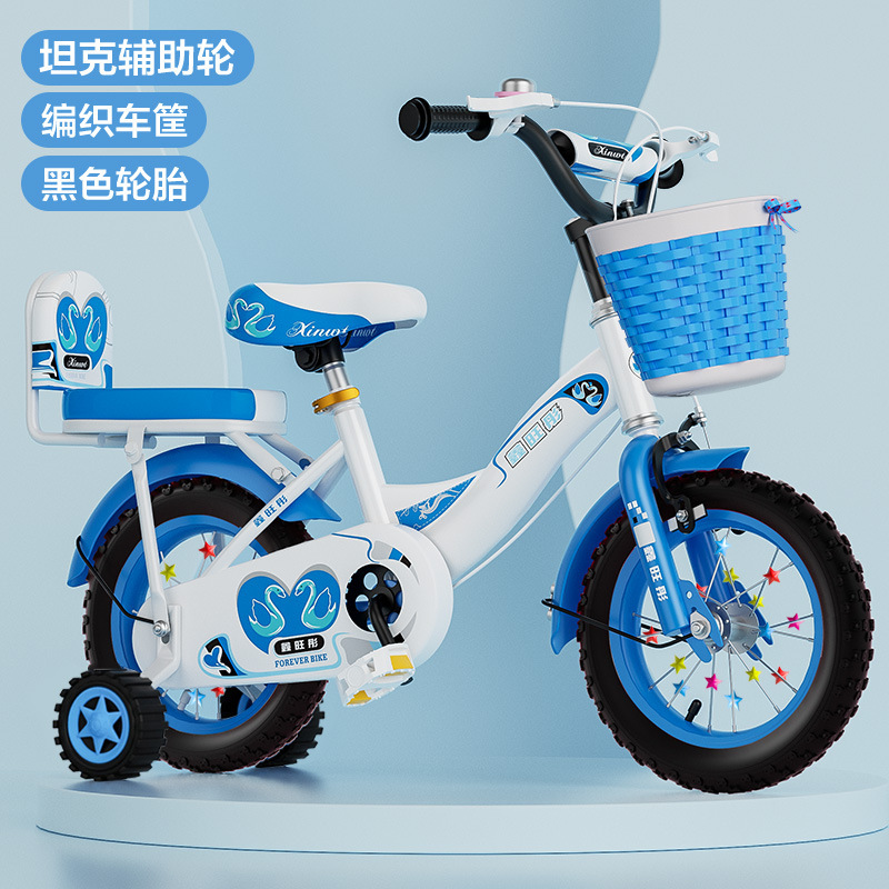 Bicicletas infantiles niñas 3 - 6 años 12 - 20 pulgadas niños niños cochecito bebé pedale bicicleta princesa