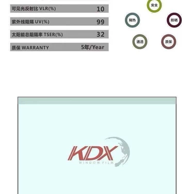 Sunscreen Glass Film 30m Full — Automotive Film - default-item-original-color-film-c75-front-panel-30m