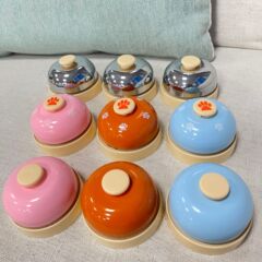 Large bell for calling, bell for answering, bell for serving dishes, bell for ordering food, table bell for calling people, pet bell, toy accessories for bell