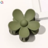 Matte hairgrip, flowered