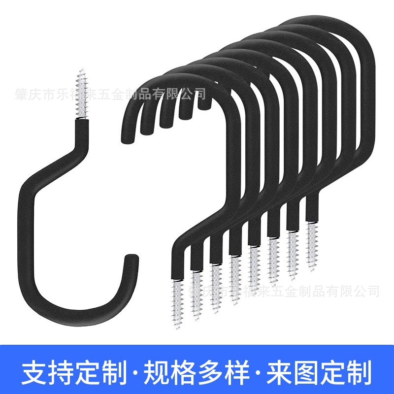 Gancho de garaje, almacenamiento de coche, gancho adhesivo de jardín transfronterizo, herramienta de jardín, bicicleta, tornillo de metal pesado, montado en la pared