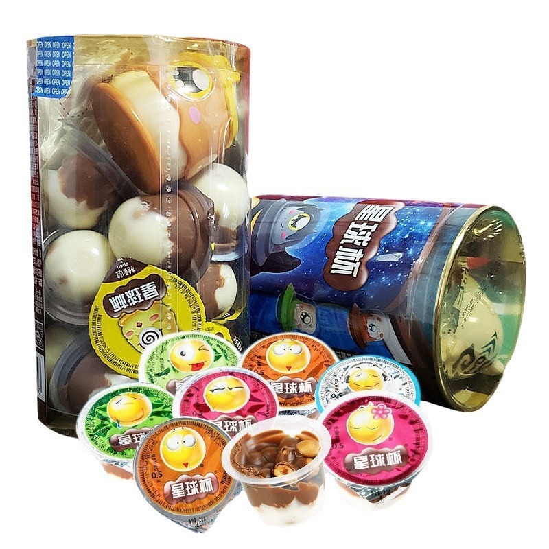 星球杯桶装巧克力杯夹心饼干儿童年货小零食休闲食品小吃大礼包|undefined