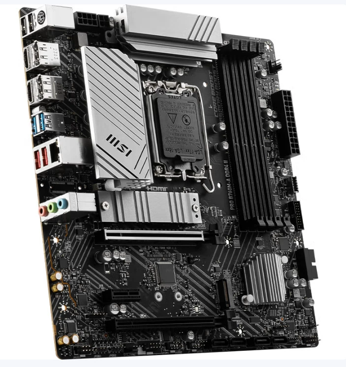 Подходит для материнской платы MSI PRO B760M-A DDR4 II для игрового компьютера, поддерживает ЦПУ