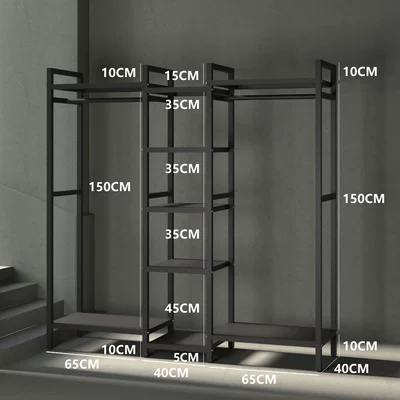 Storage Motorcycle Equipment Display — Child seat shed - black-c-style-l170cm-w40cm-h170cm-default-item