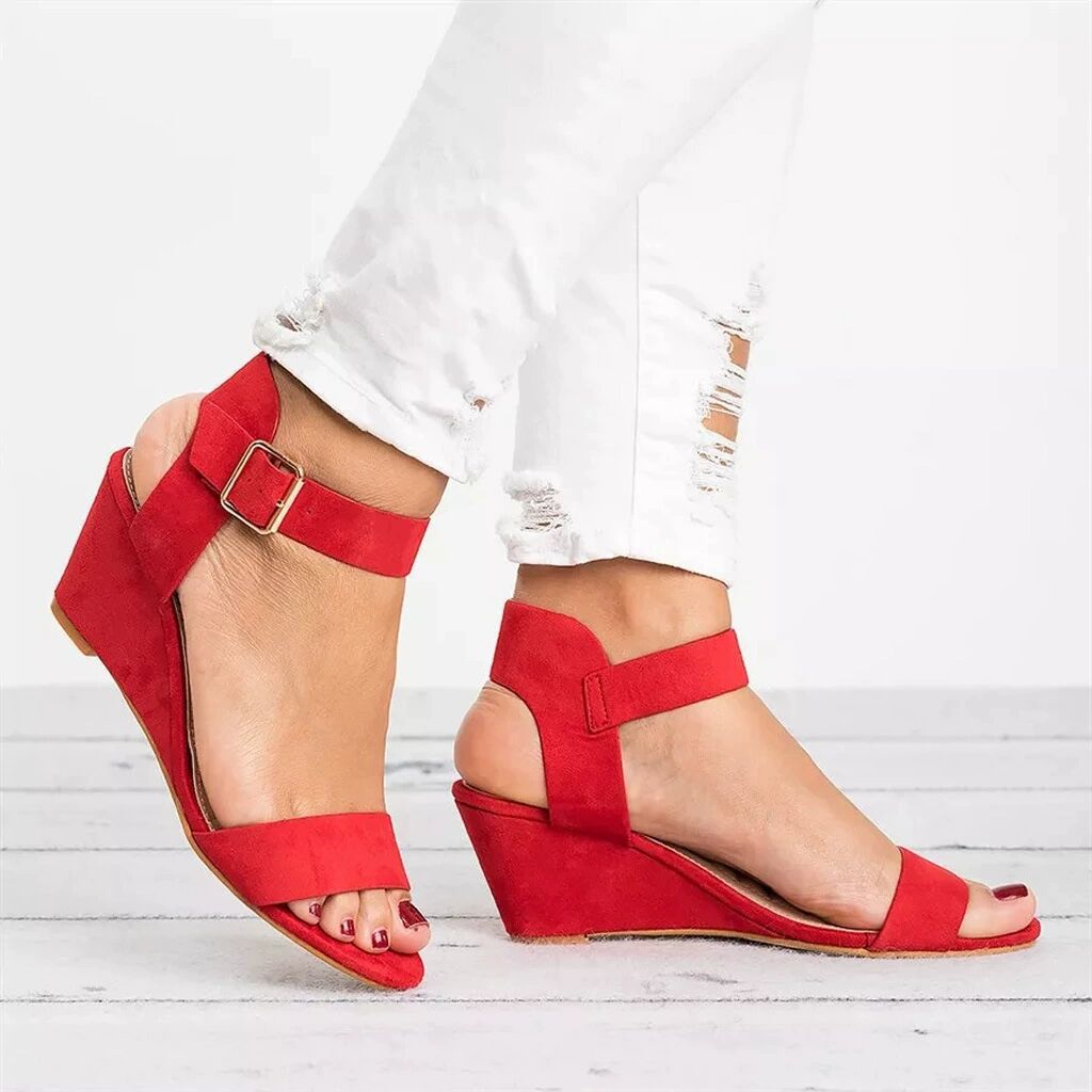 Women's Casual Solid Color Open Toe Roman Sandals display picture 2