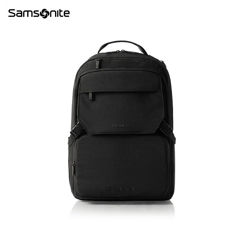 Suitable for Genuine Samsonite Backpacks, Laptop Bags, Stylish Business Bags, Black Color, Nx5*09001