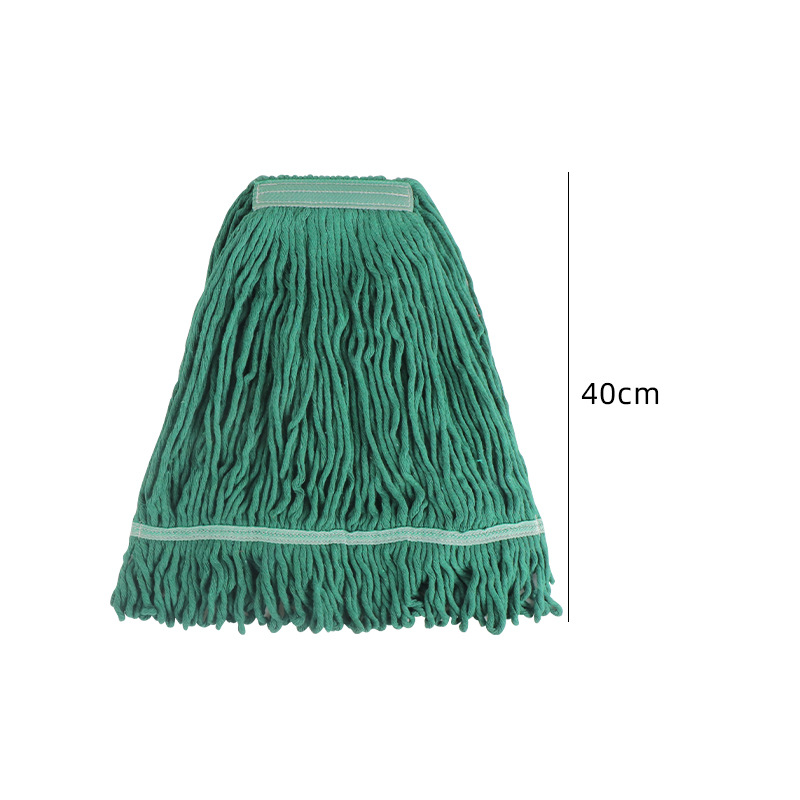 450g cabeza de trapo verde (cabeza de trapo de cera)