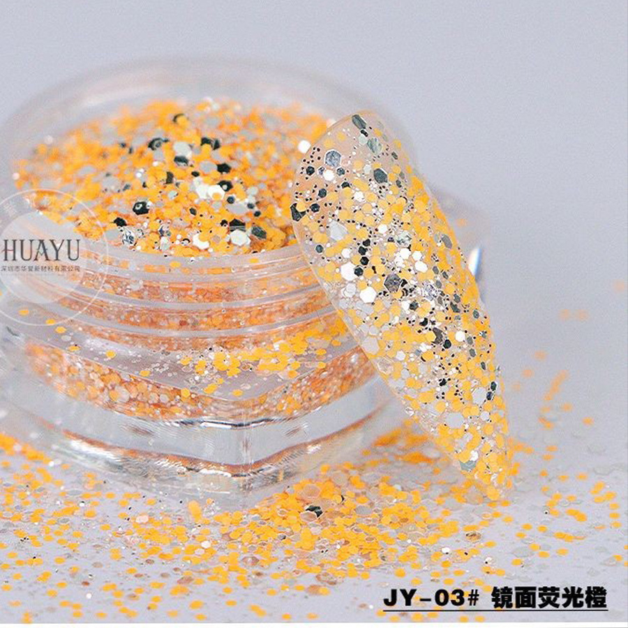 JY-03 # 미러 형광 오렌지