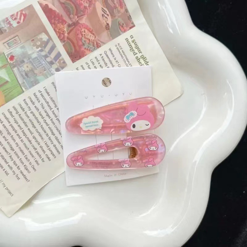 멜로디 머리핀(쌍)