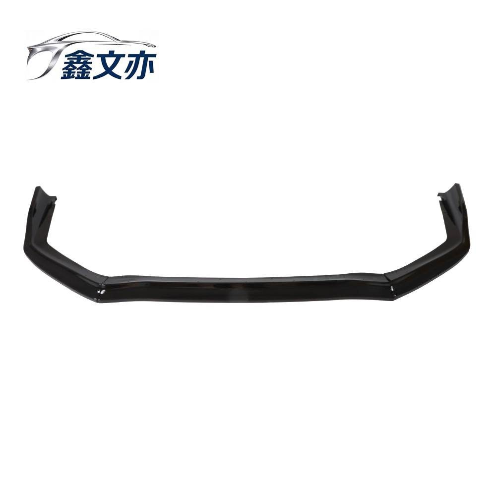 Applicable to 2015-2021 Subaru WRX STI, CS-style three-piece front lip, black car exterior modification parts