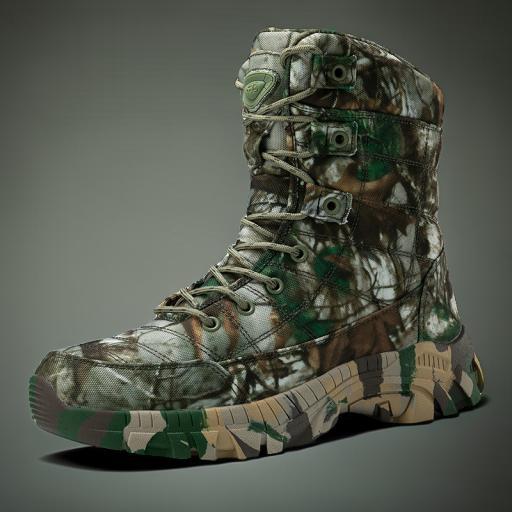 Cuatro estaciones botas tácticas de gran tamaño para caminar al aire libre zapatos de entrenamiento resistentes al desgaste para hombres Magnum botas de combate altas transfronterizas para hombres