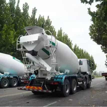 出口重汽豪沃TX欧二12立方混凝土搅拌车   豪沃12m³水泥搅拌罐车