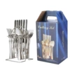Silver set, 24 pieces