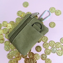 Outdoor coin purse, tactical mini multi-functional men's sports wallet, headphone bag, bank card bag, small key bag